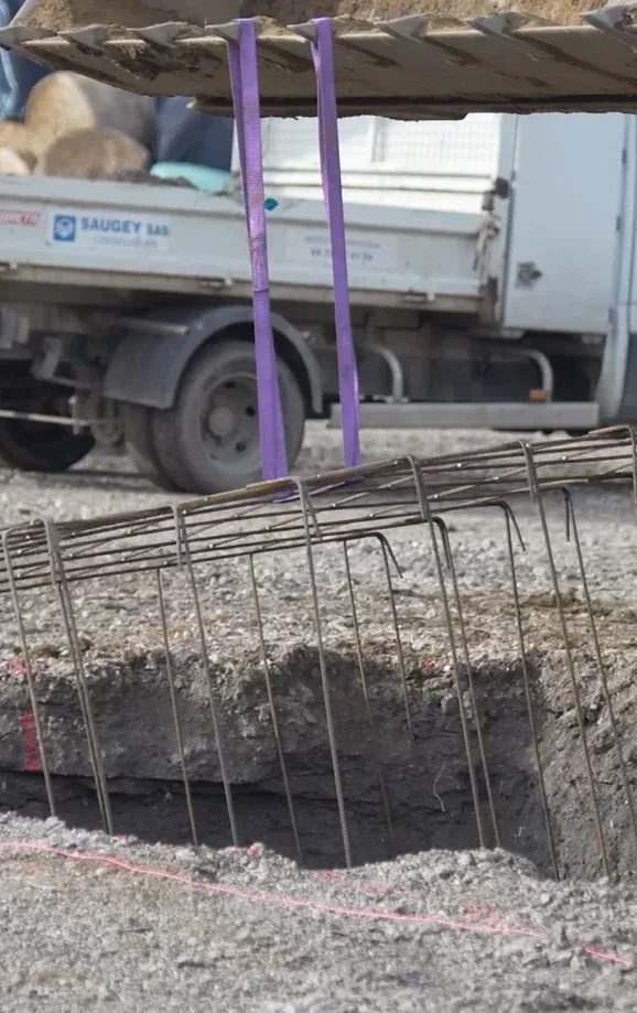 Structural work Saugey